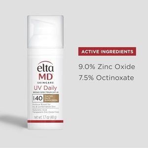 Elta MD UV DAILY SPF 40 tinted face sunscreen